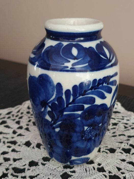 Porcelanowy wazonik Włocławek albo Koło