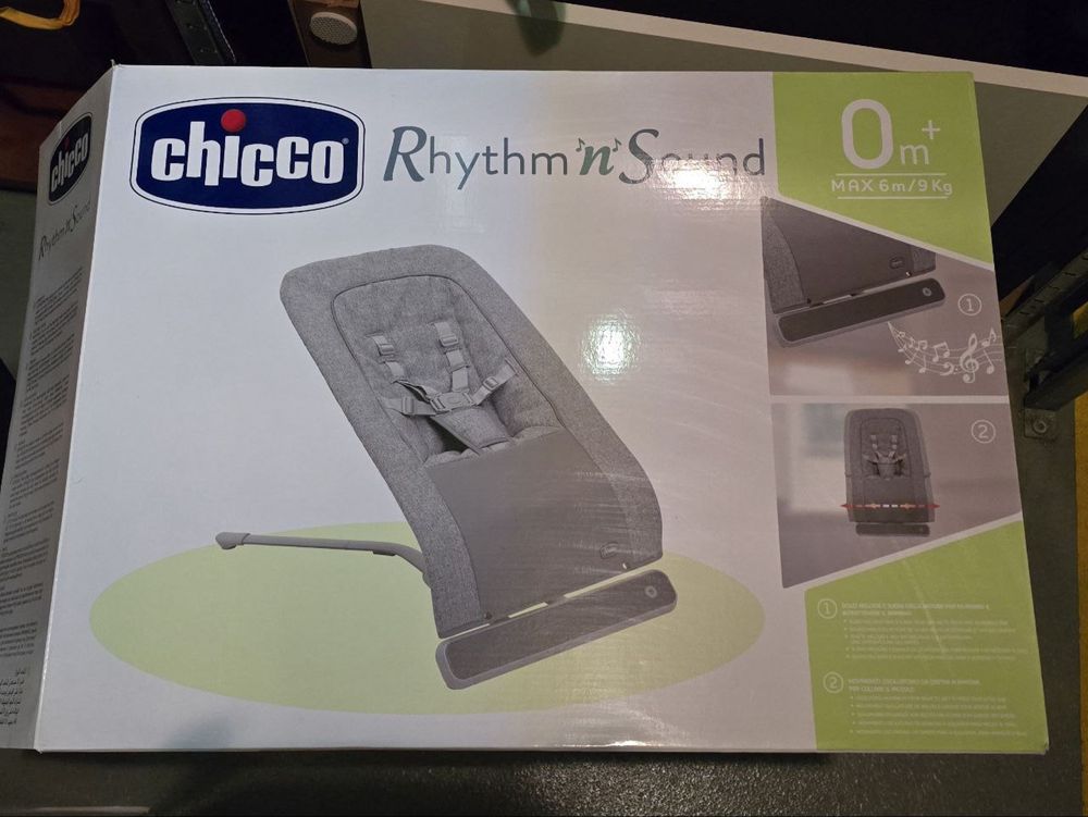 Leżaczek dziecięcy CHICCO RHYTHM'N'SOUND