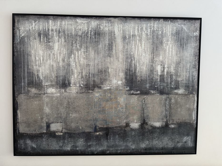 Quadro com moldura , em estado novo