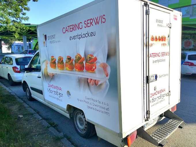 Naklejki na samochód reklama Płock