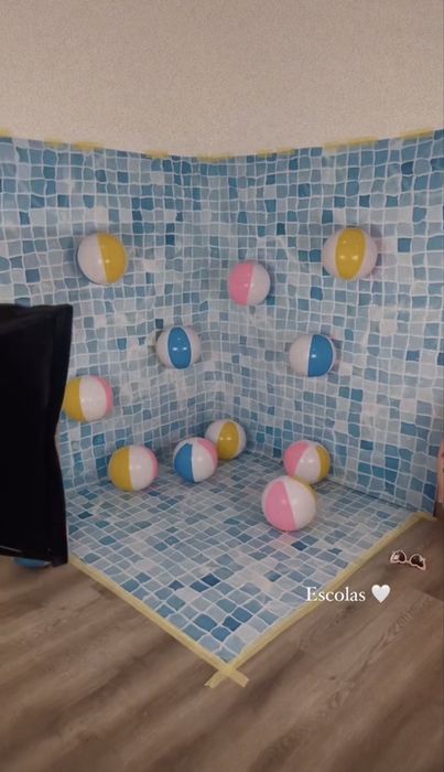 Cenário fotográfico Piscina (Tema Verão)