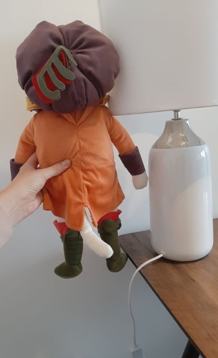 Maskotka z Ikea Kot w butach wysokość ok 47 cm  oryginalny