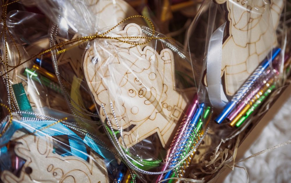 Zestaw diy dla dzieci mikołajki prezent paczki