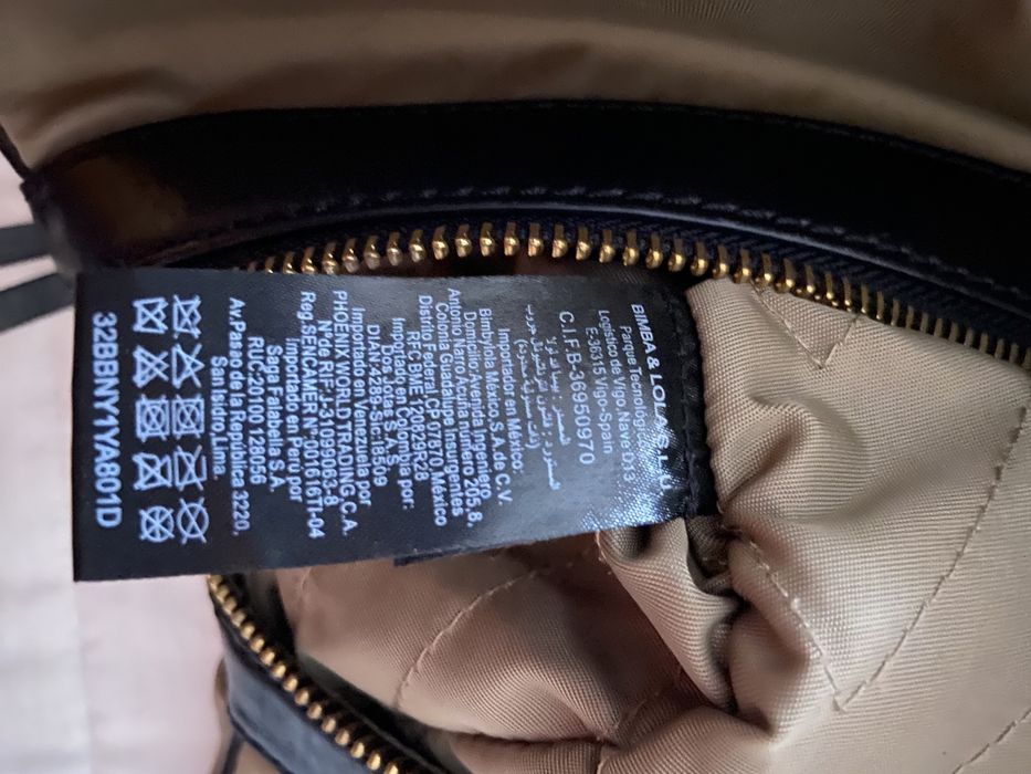 Mala Bimba & Lola ombro e mão