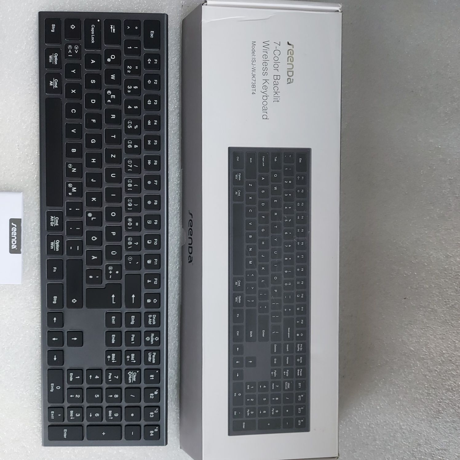 SUBBLIM Pure Wireless Bluetooth Extended Keyboard