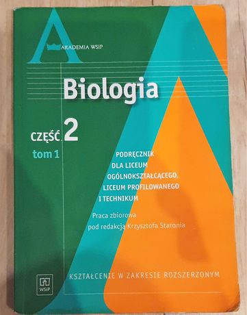 Biologia 2, tom 1 - podręcznik do liceum