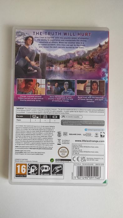 Jogos Nintendo Switch Life is Strange True Colors