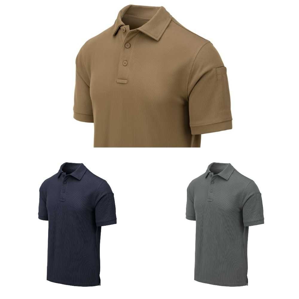 Футболка Поло Helikon-tex UTL Polo Shirt TopCool койот, синій, сірий