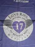 Винтажная байкерская бандана Love Ride Switzerland 2009