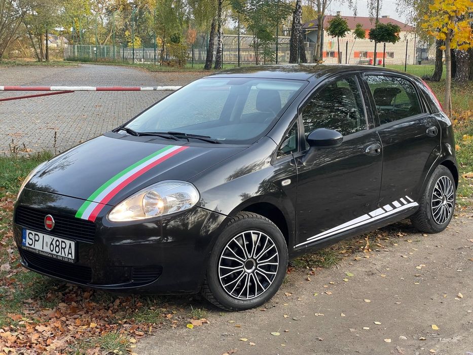 Fiat Grande Punto Salon Polska 2008 benzyna + gaz LPG 1.4 8V 77KM Klimatyzacja Zobacz !