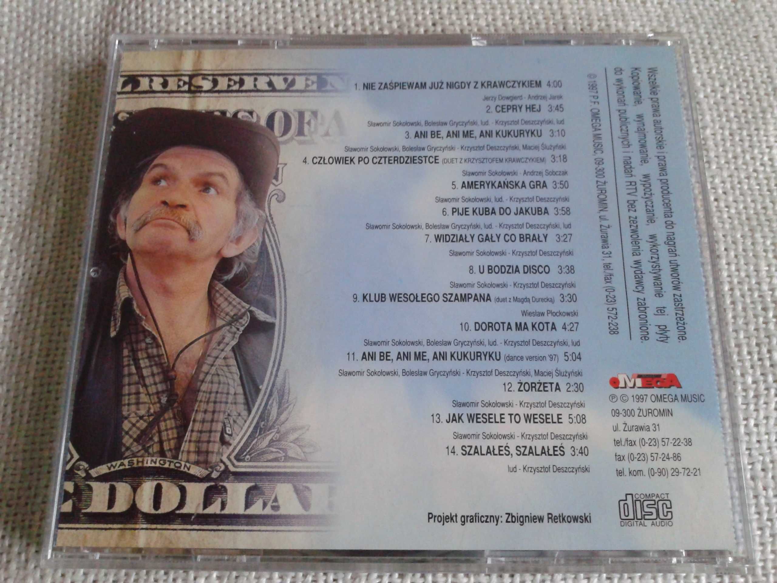 Bohdan Smoleń – Złote Przeboje  CD