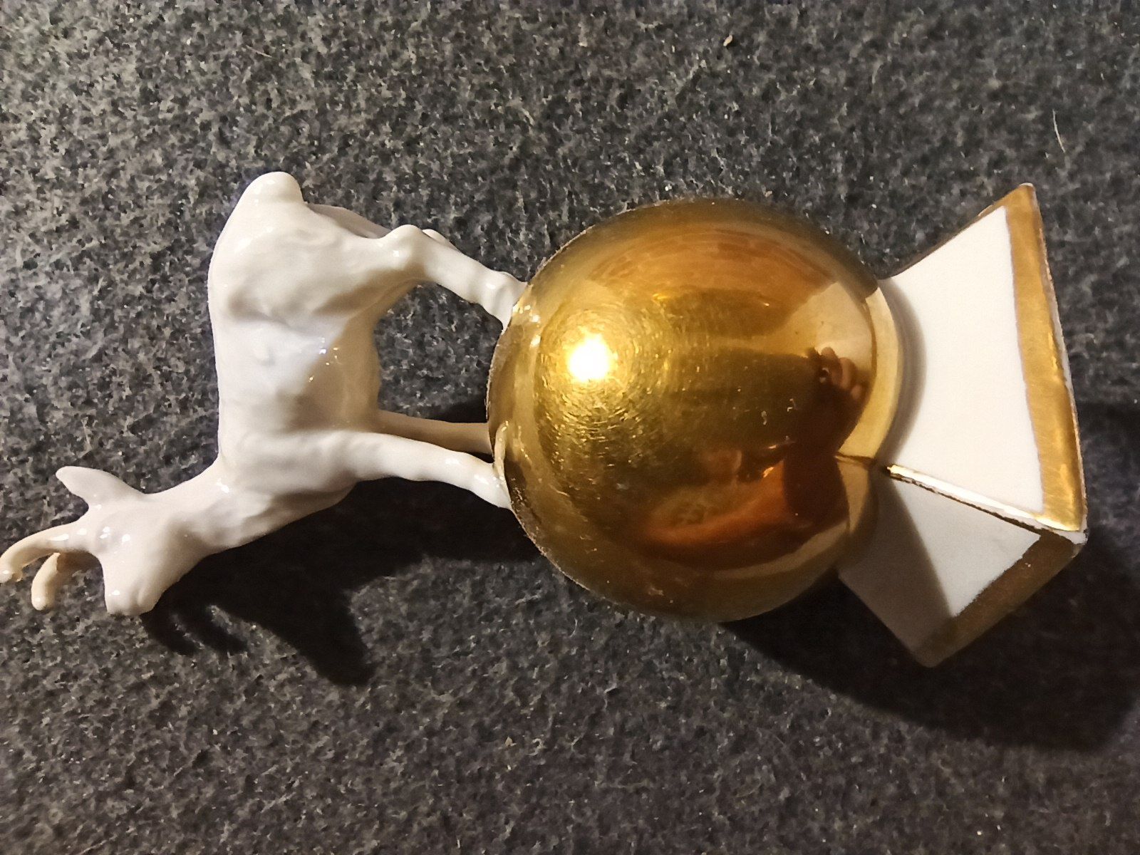 Porcelanowa Figurka Kozicy Carl Scheidig Gräfenthal Kolekcjonerska