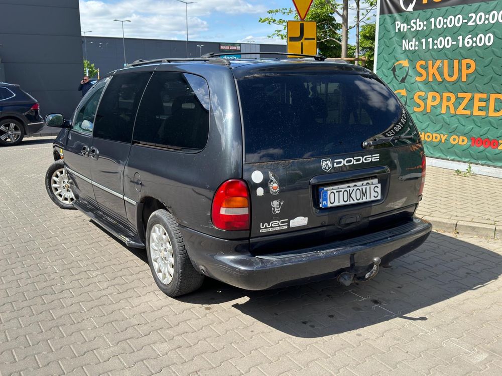 Dodge Caravan 3.3 LPG automat 7 osobowy klima skóra hak