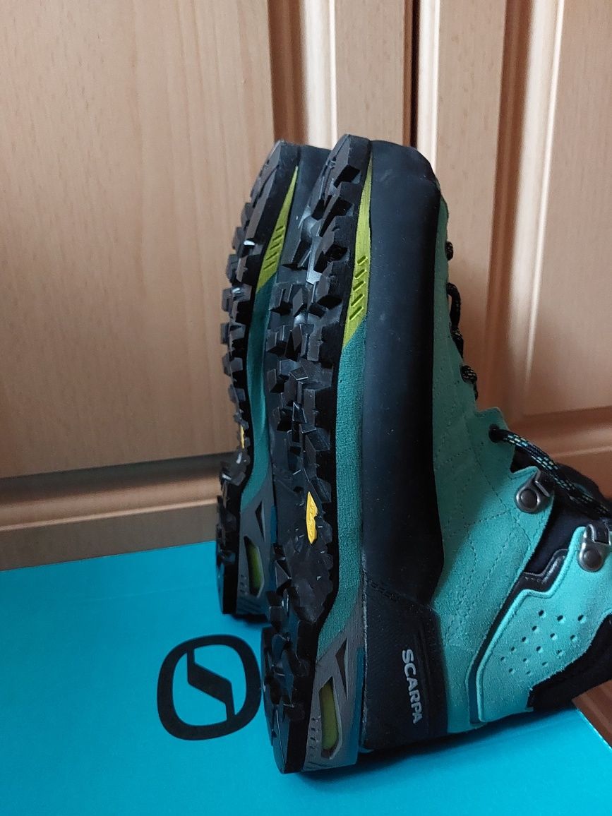 Buty Scarpa Zodiac Tech GTX WMN green/blue 38