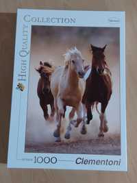 Puzzle Cavalos ( brumbies ) 1000 peças - Novo