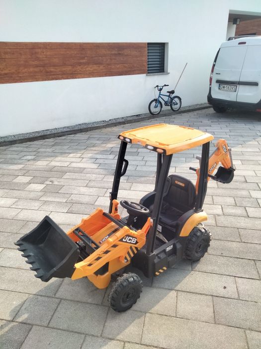 Koparka elektryczna JCB dla dzieci !