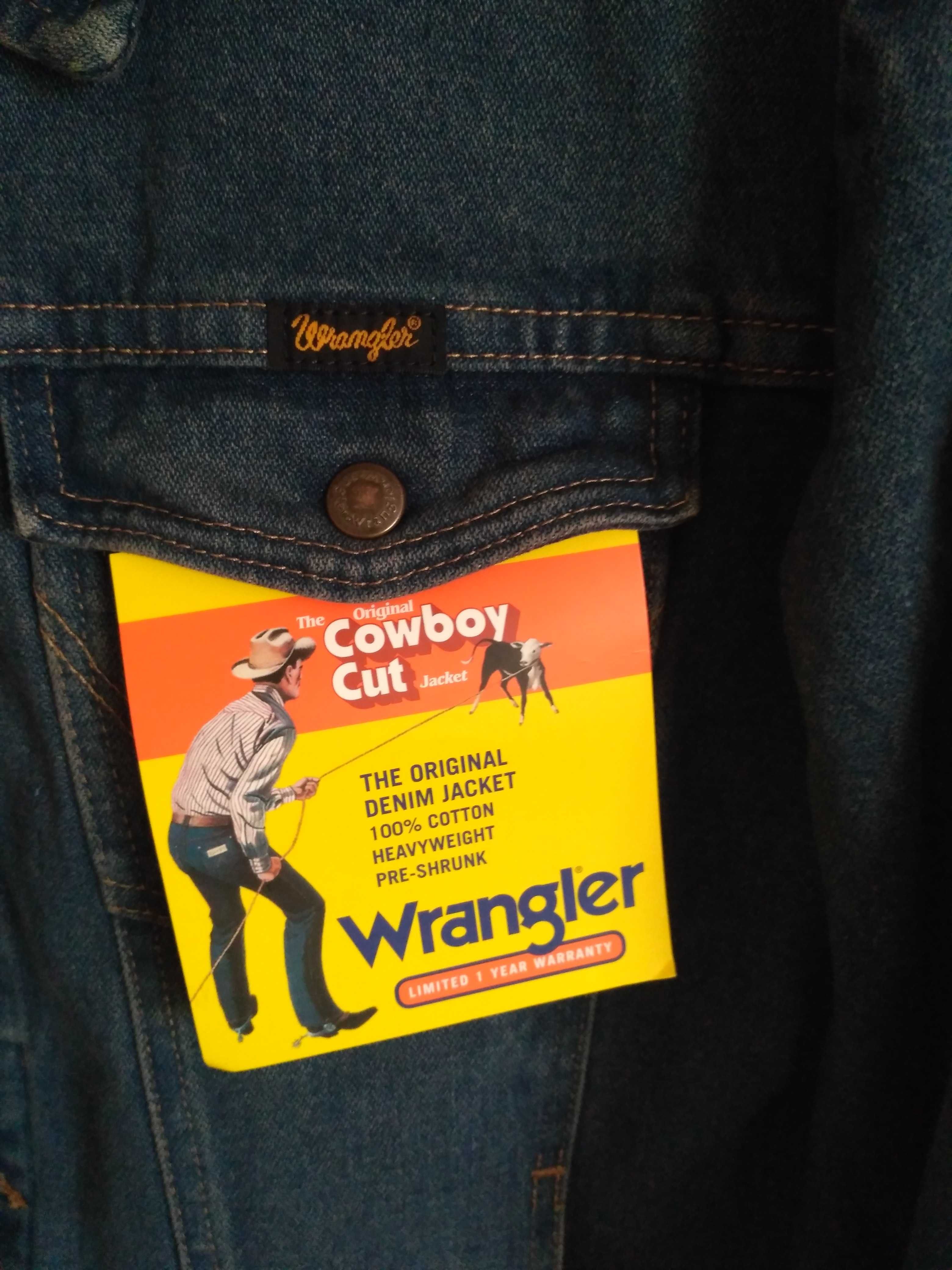 Куртка джинсова Wrangler Men's Cowboy Cut.