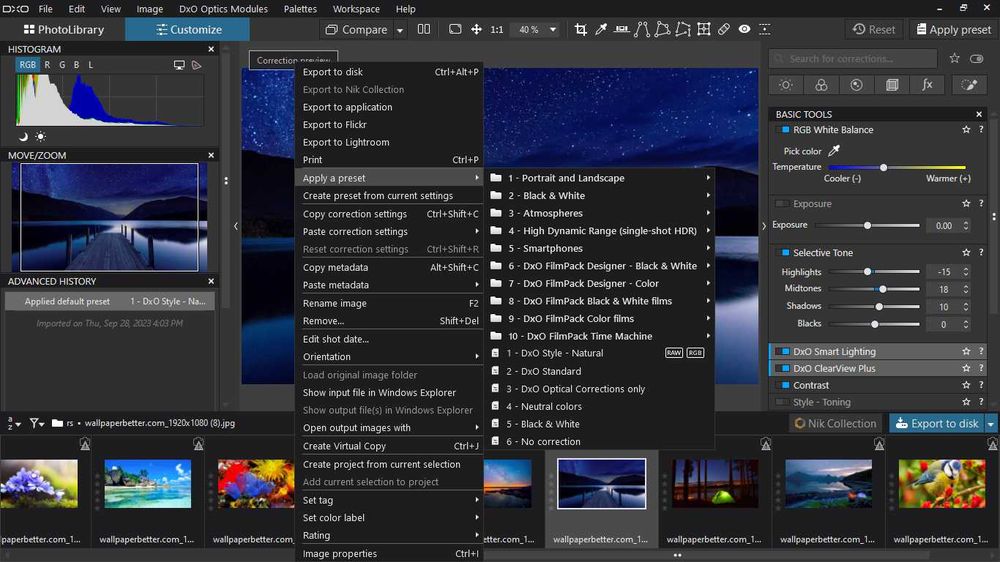 DxO PhotoLab 9 Elite - Pełna Dożywotnia Licencja ( Windows / MacOS )