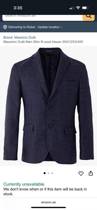 Męska marynarka Massimo Dutti rozmiar S/M