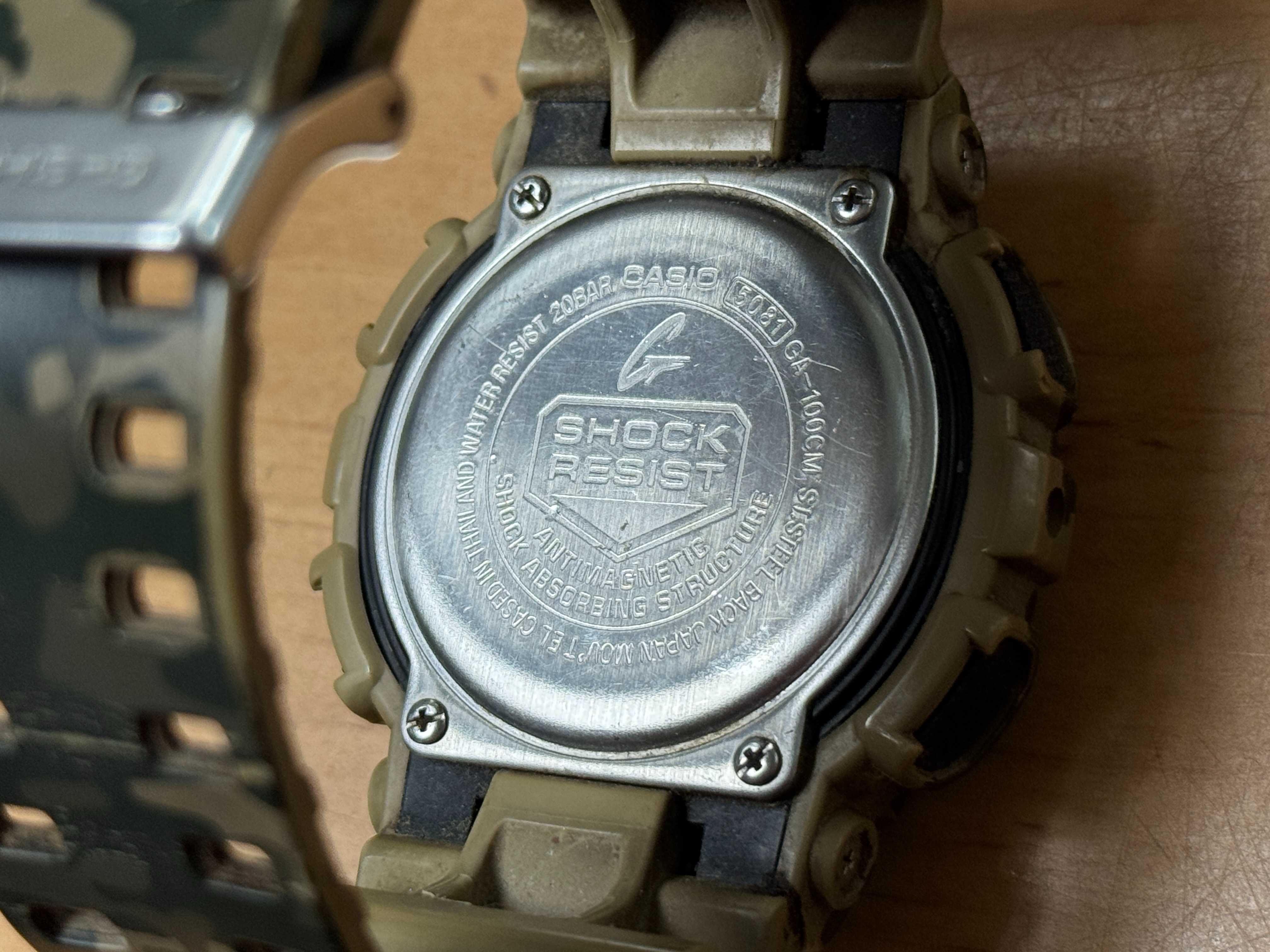 Zegarek Casio G-Shock GA-100CM moro