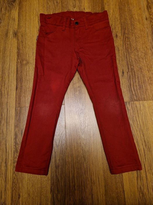 Spodnie czerwone