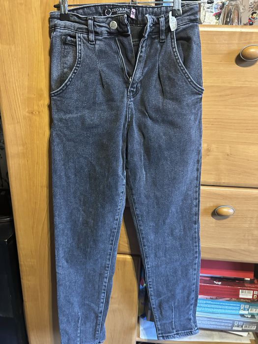 Джинси сірі мом 30розмір