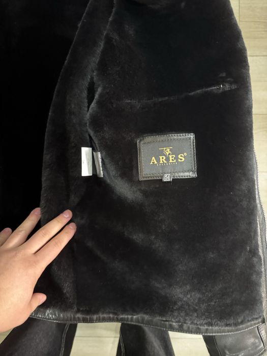 Шкіряна куртка нова зимова ARES