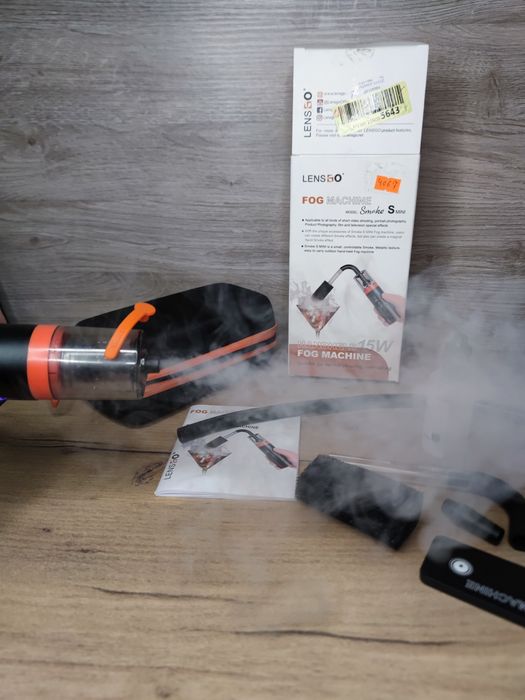 Генератор диму для фотосесії LENSGO Smoke S Mini
