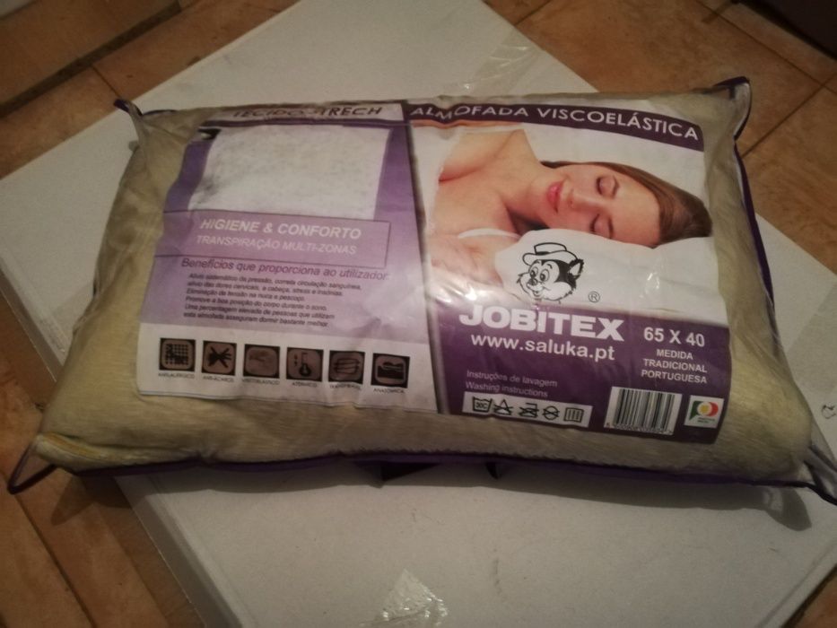 almofada visco elástica jubitex