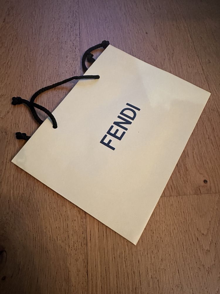 Torba torebka papierowa Fendi nowa oryginał