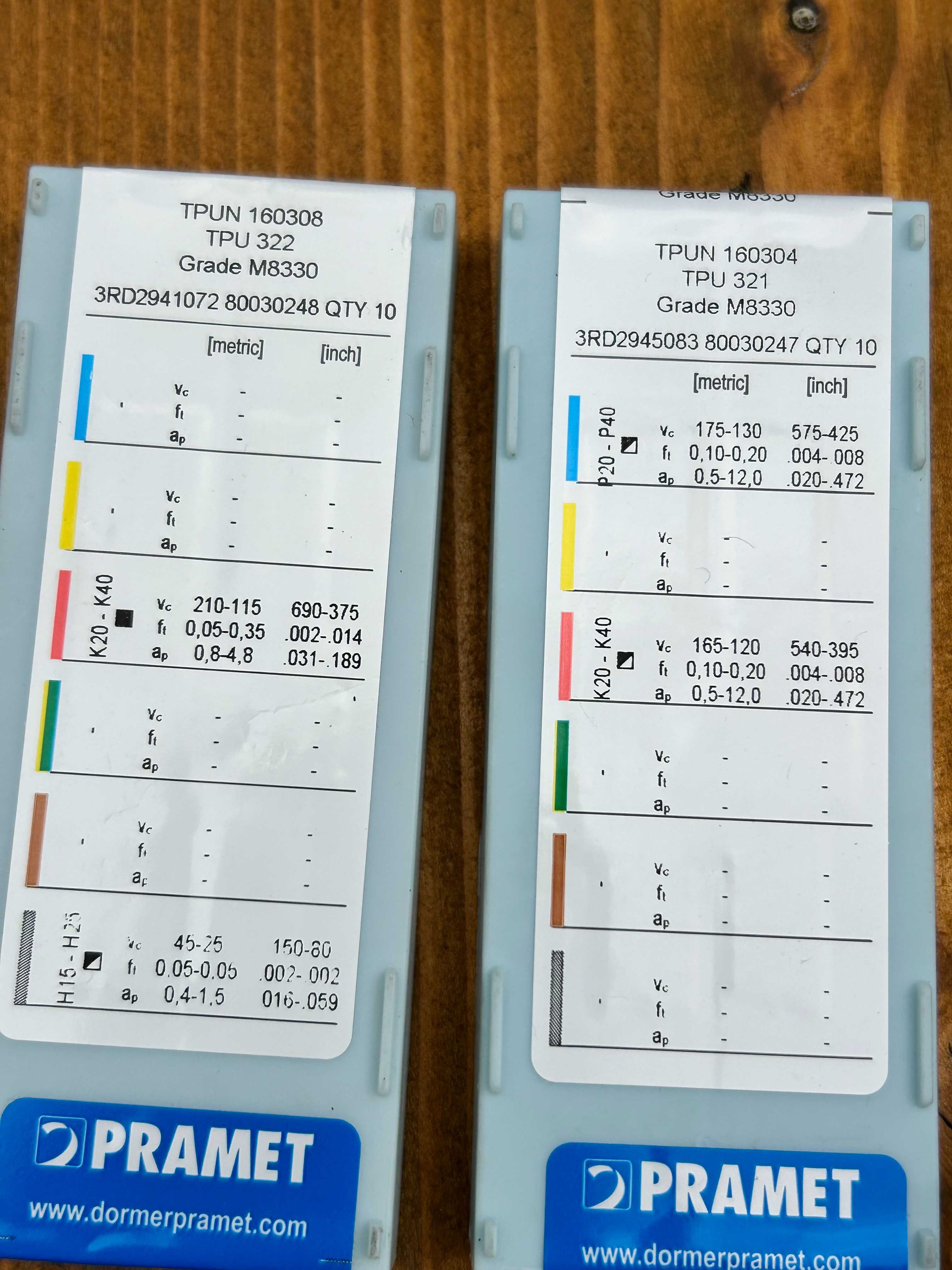 Płytki wieloostrzowe TPUN 160304 TPUN 160308 nowe PRAMET