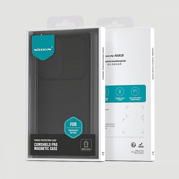 Nillkin CamShield Pro Magnetic Case etui do Samsung Galaxy S23 Ultra m
