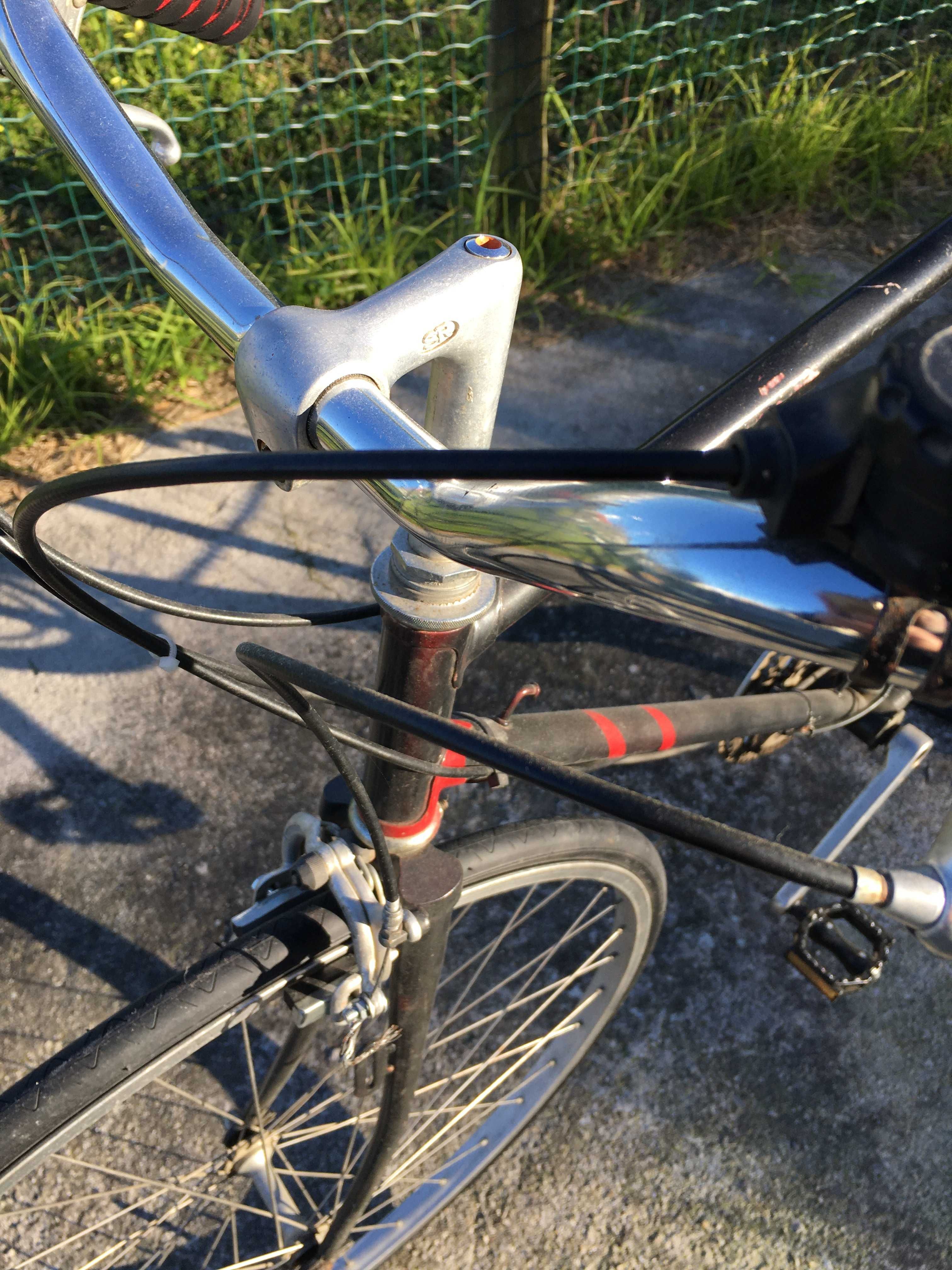 bicicleta de corrida dos anos 80