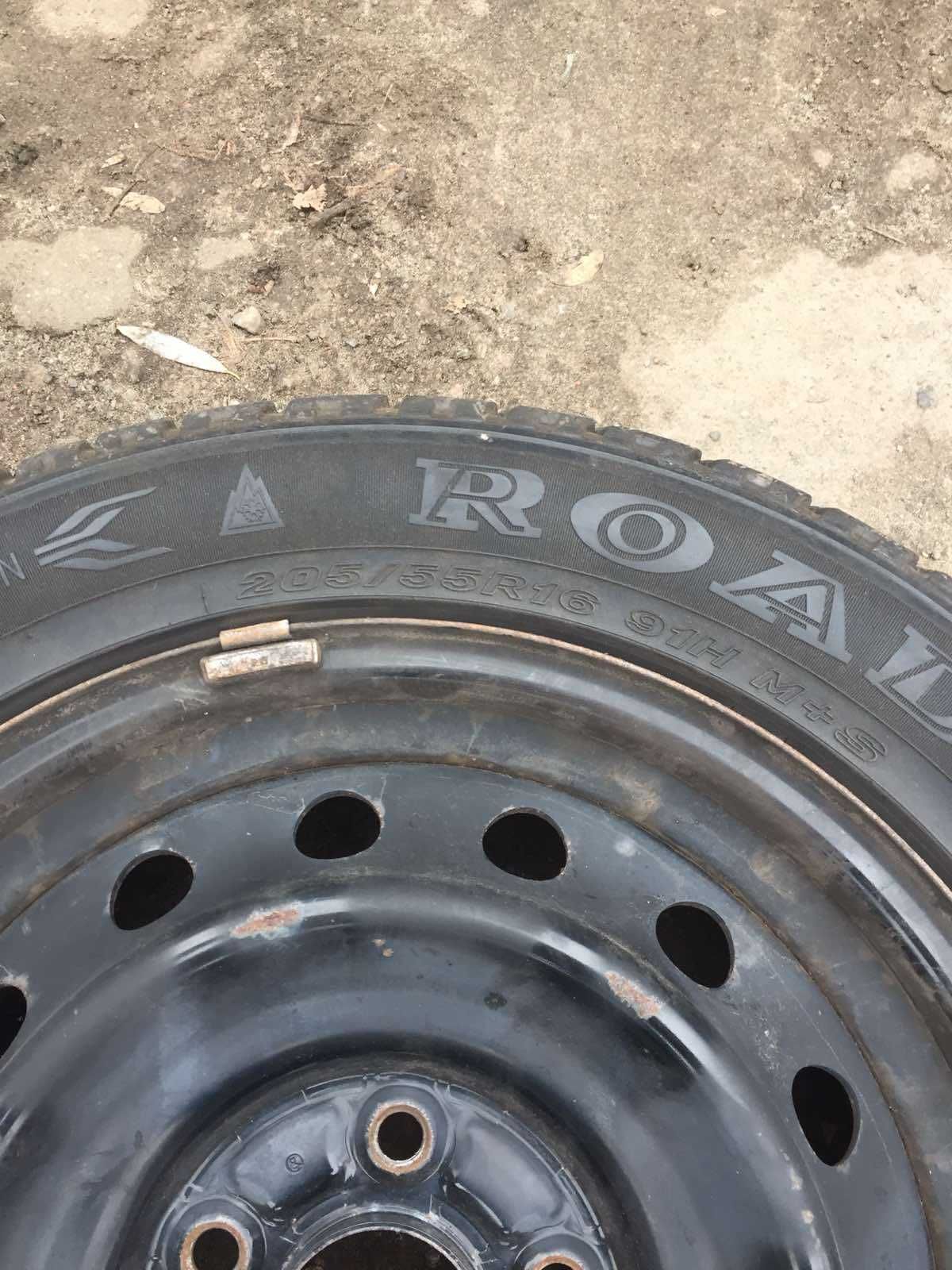 Диски+резина зимняя 205/55 R16