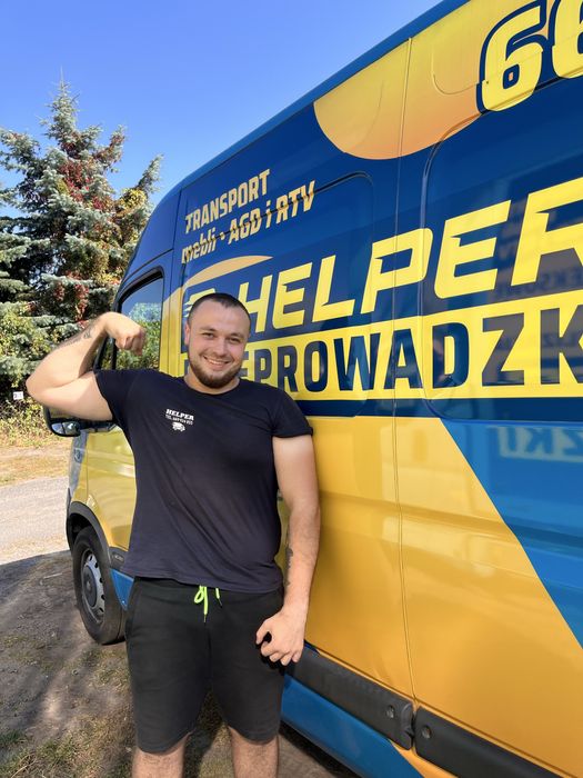 HELPER przeprowadzki transport DOJAZD W 30 min! Bydgoszcz