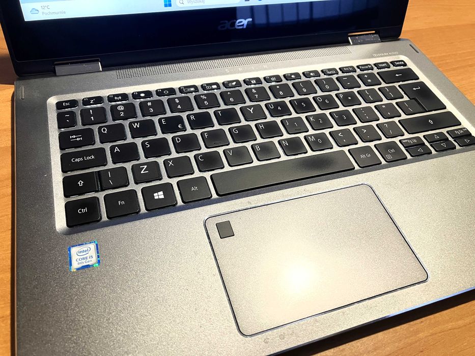 DOTYKOWY Laptop TABLET ACER Intel® Core™ i5-8th 8GB 256GB USB-C™ FHD