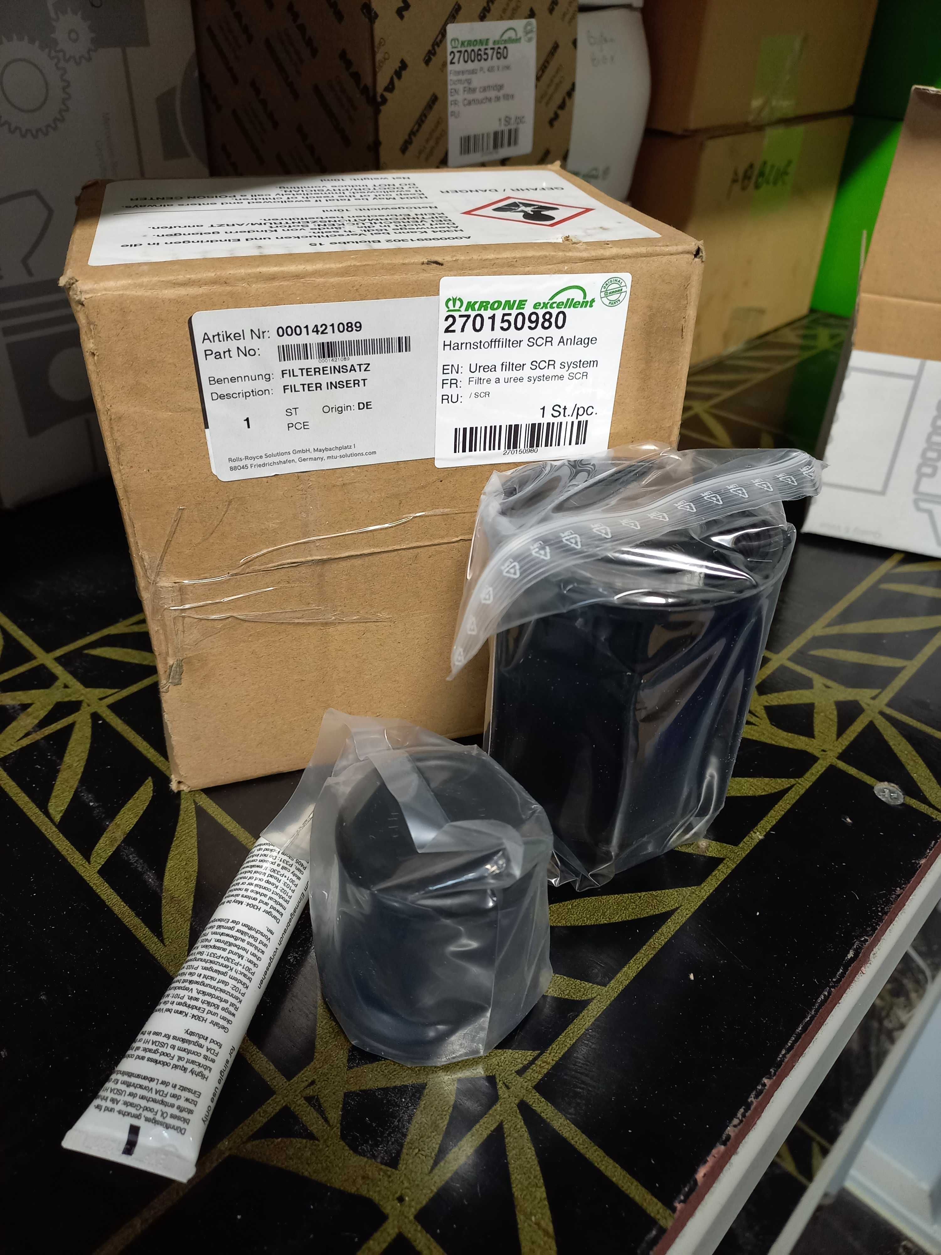 Filtr AdBlue sieczkarni Krone Big X 270.150.980