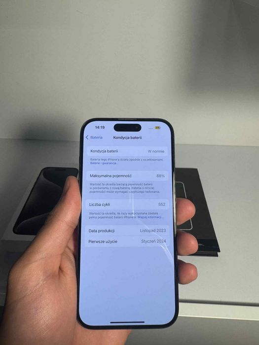 Iphone 15 Pro 128Gb 88% kondycji