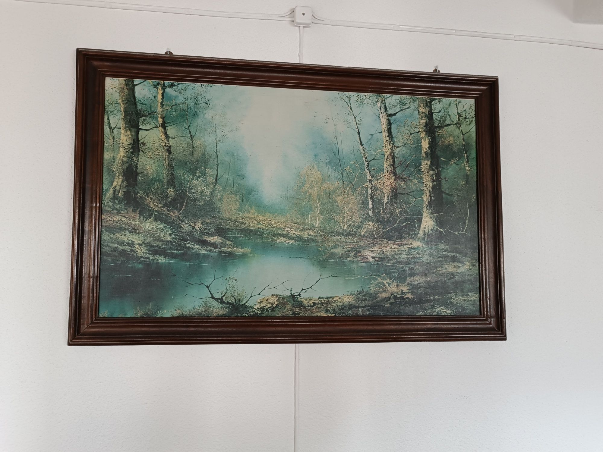 Quadro com pintura.