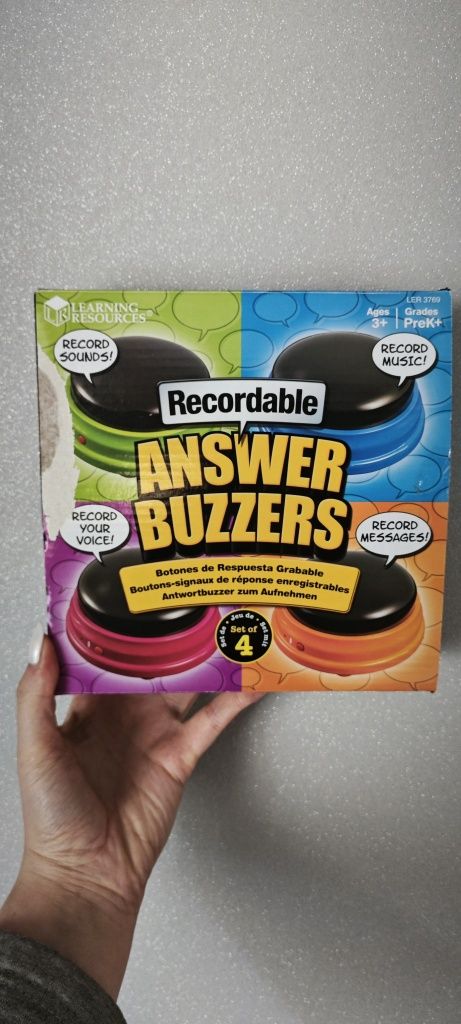 Przyciski Buzzers do komunikacji z psem