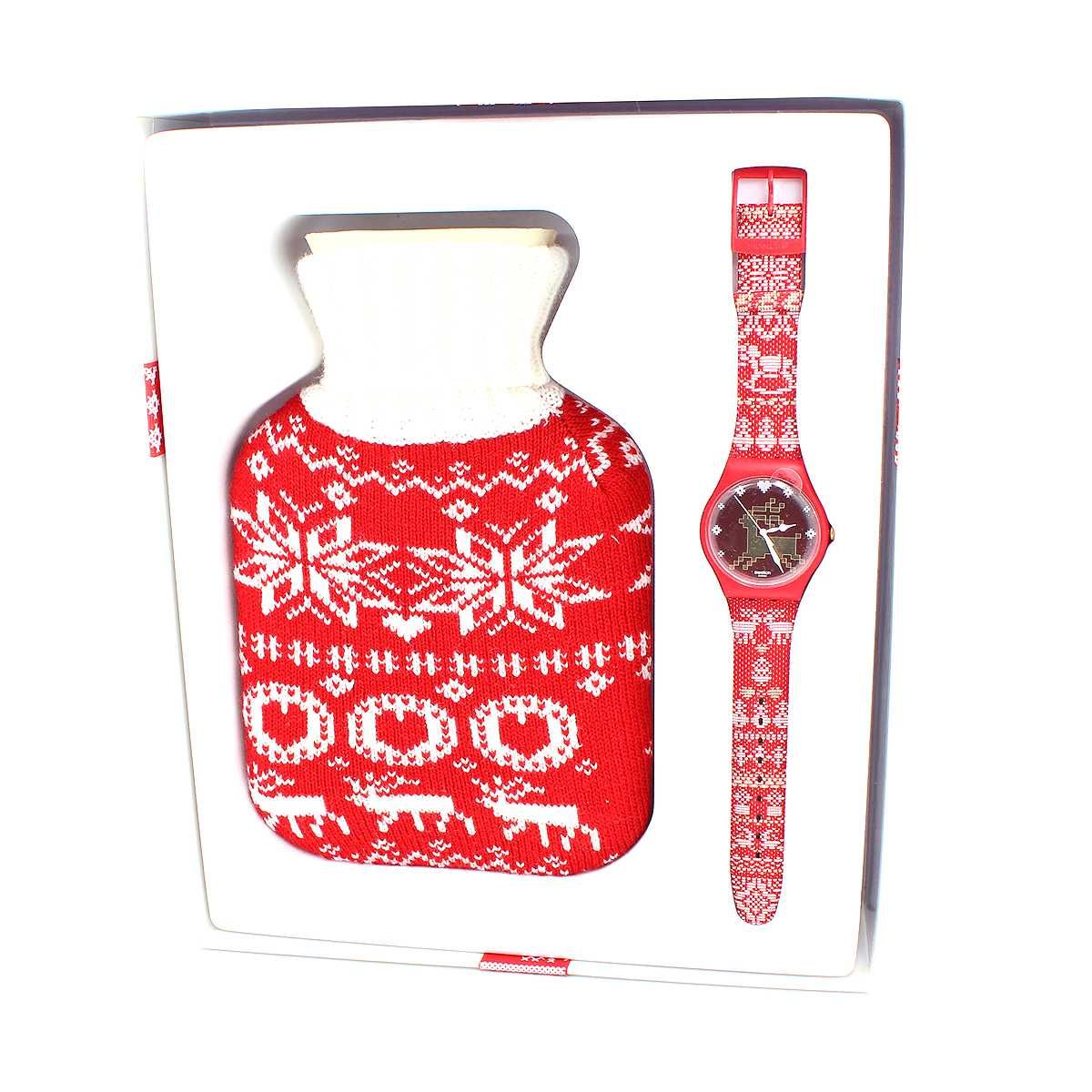 Relógio Swatch Red Knit SUOZ172S *Nunca Usado*