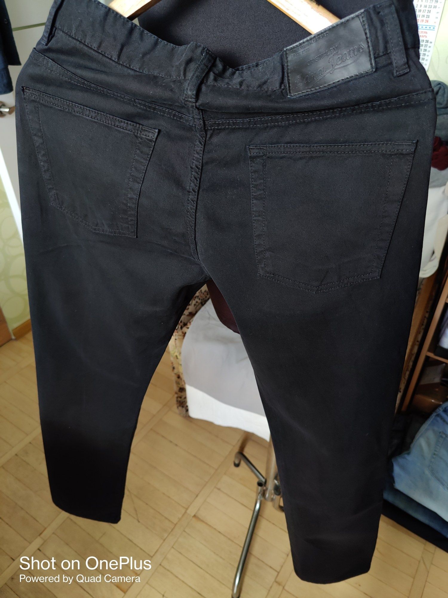 Джинсы Zara jeans USA w31 stretch black.
