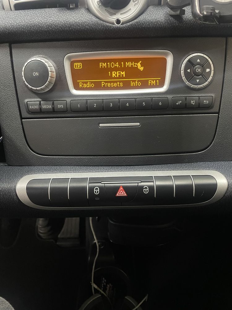 Radio smart 451 fortwo