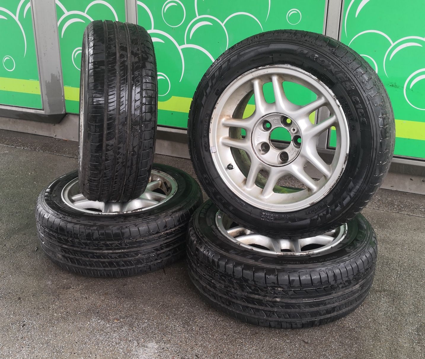 Koła Letnie 5x110 Astra Vectra Zafira Signum 195/60R15 / Bieżnik 6 mm