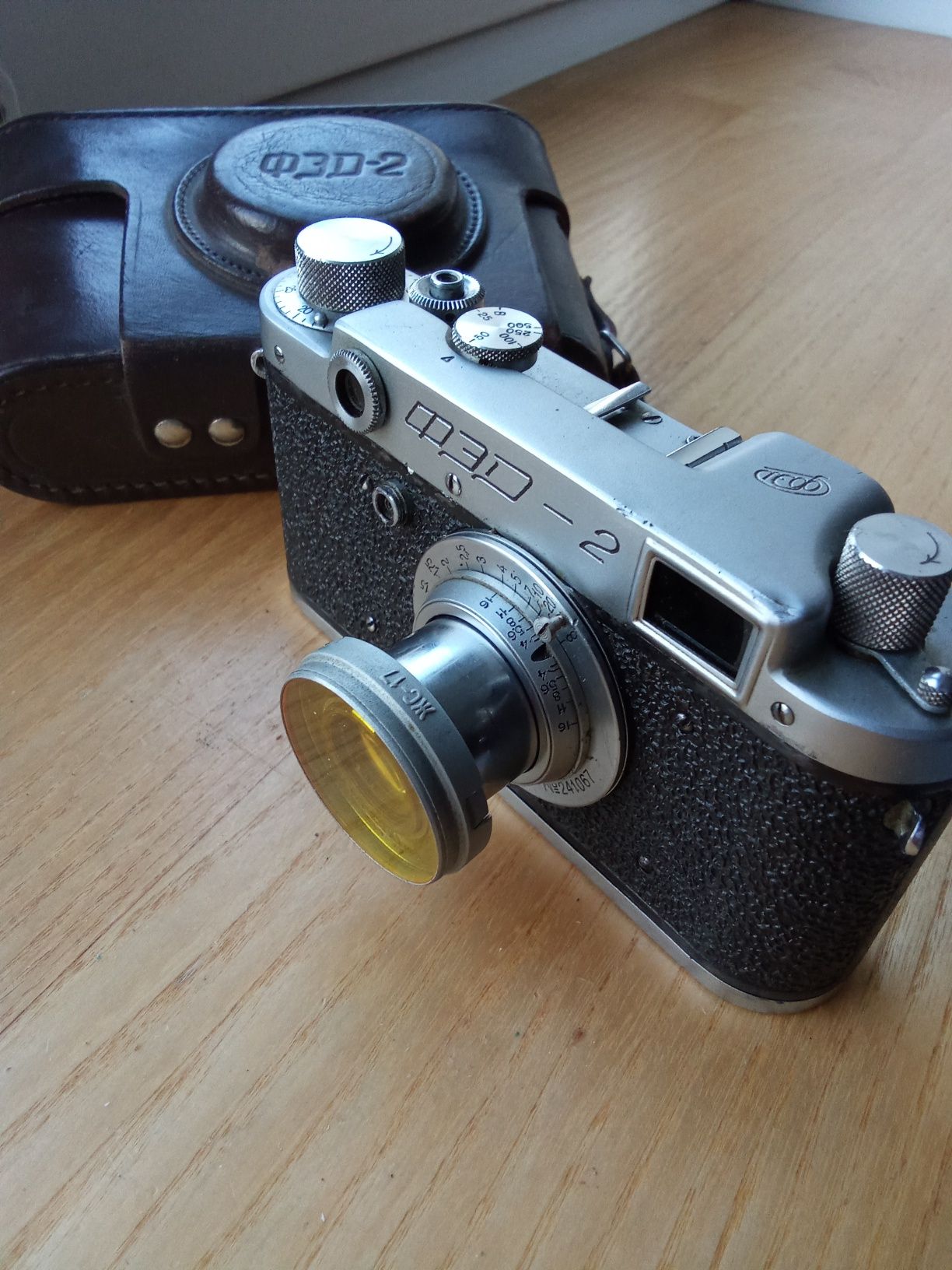 Kamera filmowa FED 2 c Obiektyw Fed f3.5 50mm ZSRR