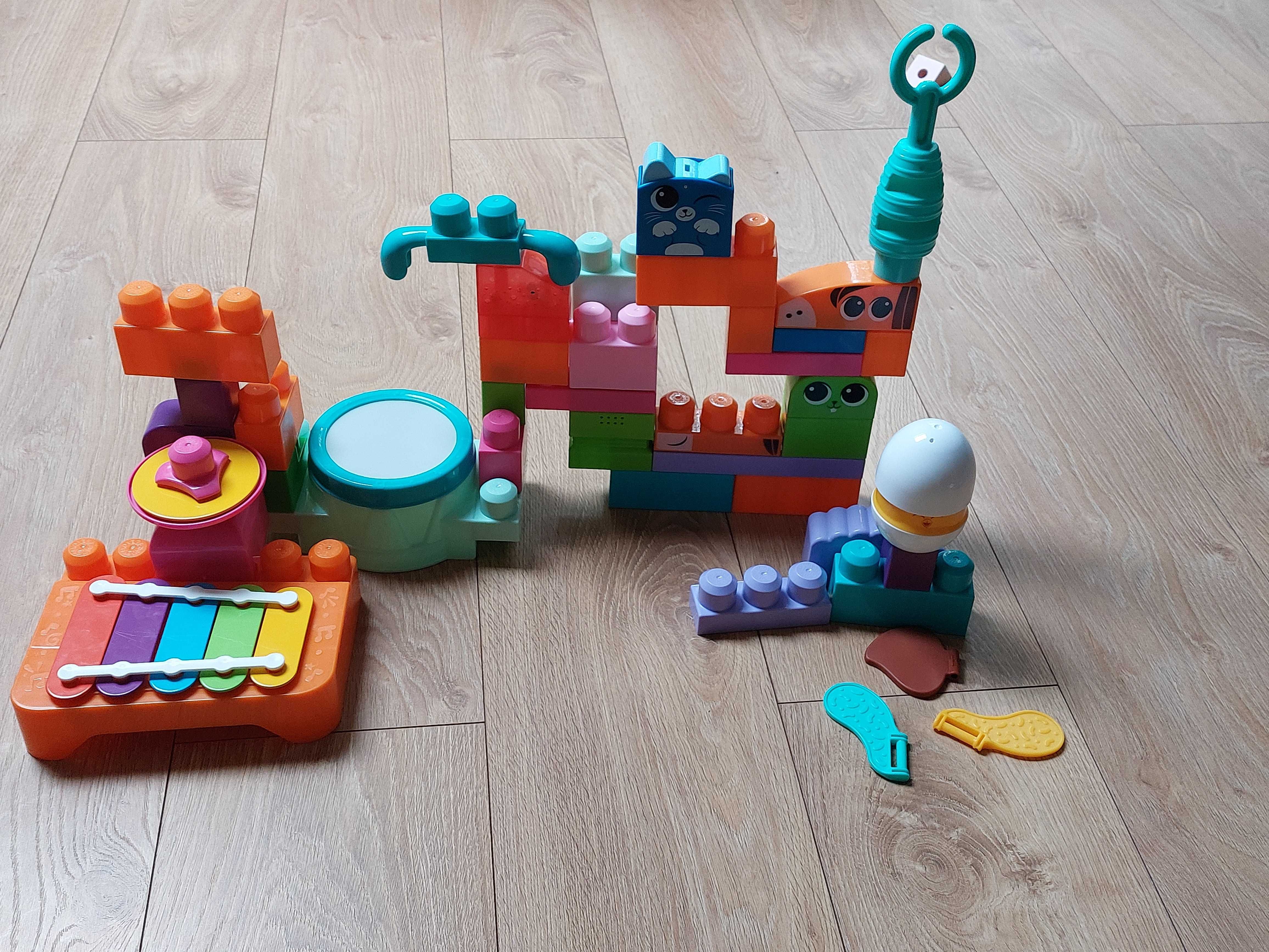 Klocki Mega Bloks muzyczne zwierzęta