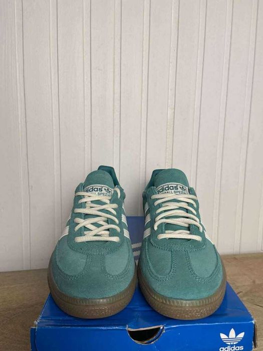 Używane buty damskie adidas handball spezial zielone org 39 1/3