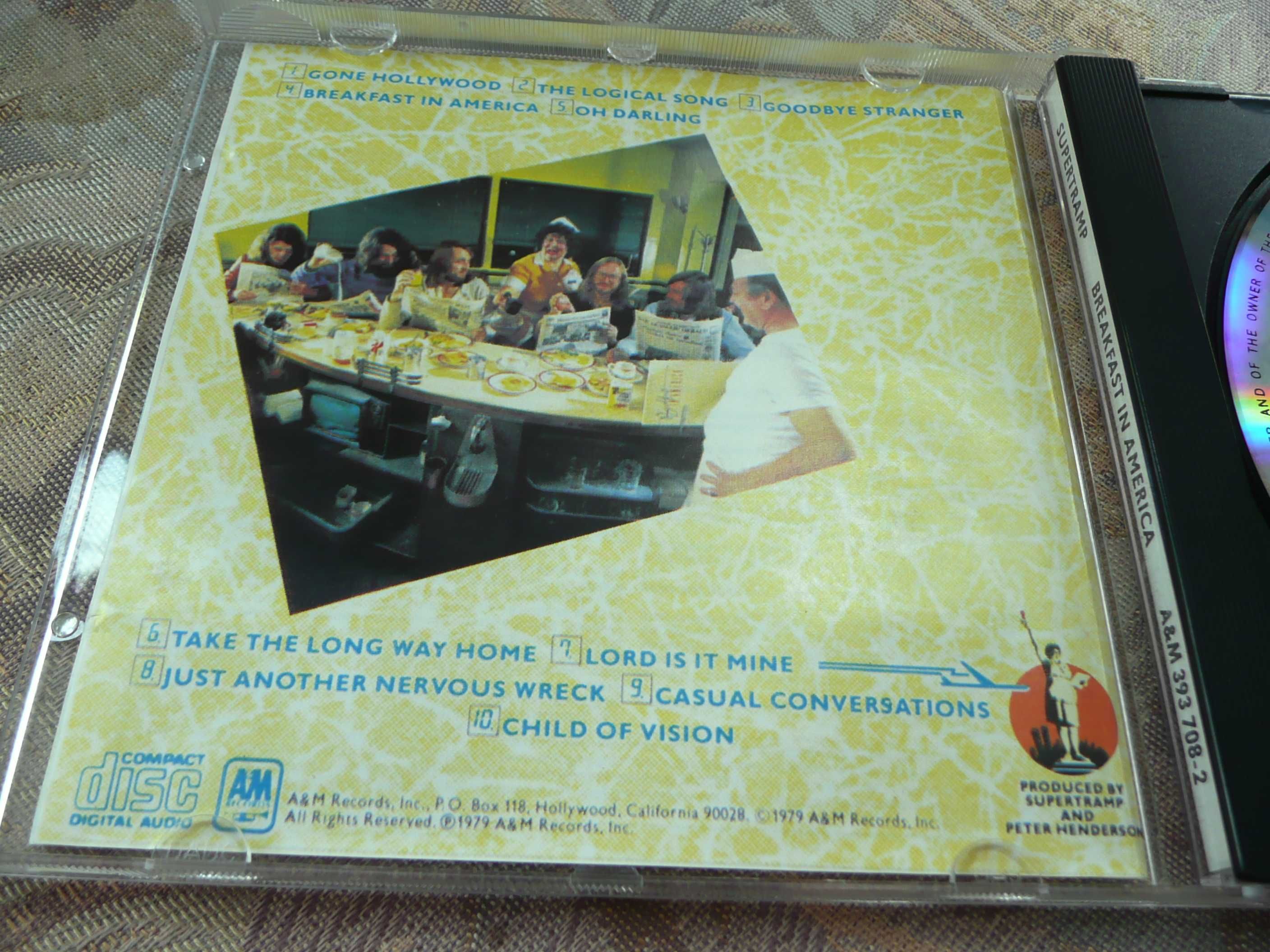 supertramp breakfast in america płyta kompaktowa cd