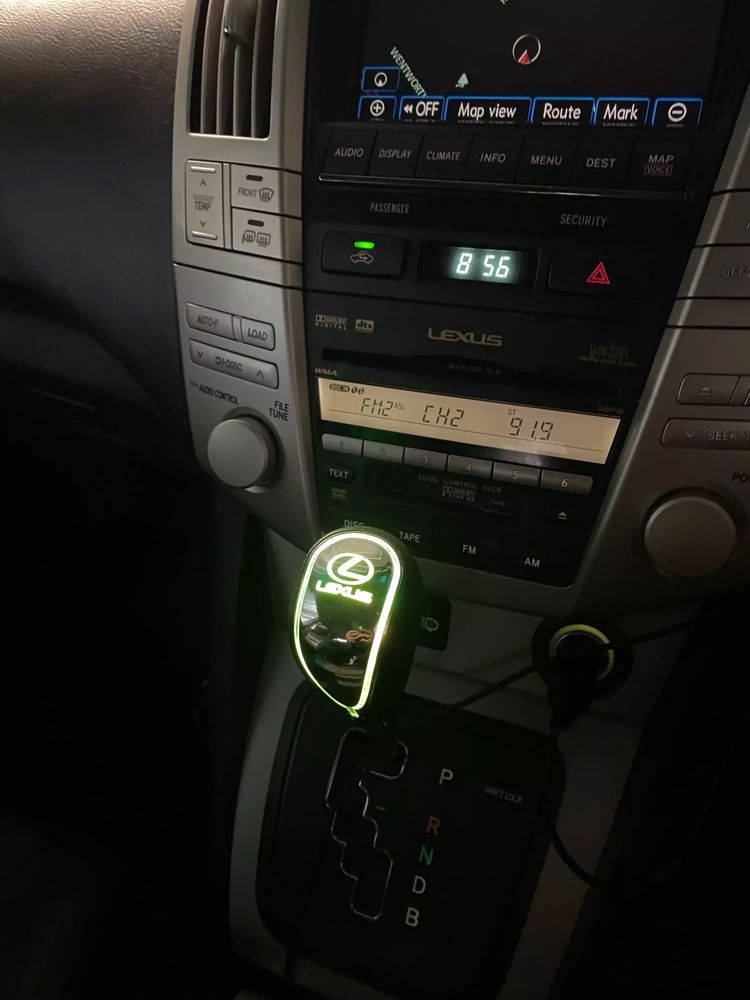 Ручка переключения передач с подсветкой  для Toyota Lexus