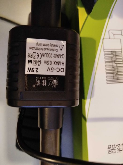 Filtro esponja e bioballs com motor novo